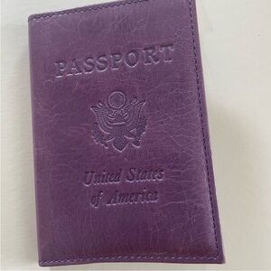 NWT Abas Passport Cover